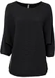 Geribde oversized trui van viscosemix, bonprix
