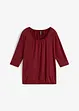 Oversized shirt in een viscosemix, bonprix