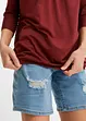 Oversized shirt in een viscosemix, bonprix