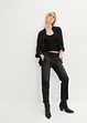 Boyfriend jeans mid waist, cropped, bonprix