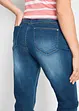 Boyfriend jeans mid waist met comfortband, bonprix