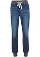 Boyfriend jeans mid waist met comfortband, bonprix