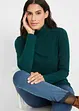 Longsleeve met col in een katoenmix (set van 2), bonprix