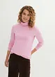 Longsleeve met col in een katoenmix (set van 2), bonprix