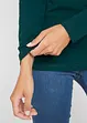 Longsleeve met col in een katoenmix (set van 2), bonprix