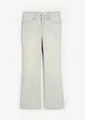 Wide leg jeans mid waist, tinting, bonprix