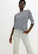 Wide leg jeans mid waist, tinting, bonprix