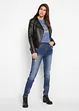 Skinny stretch jeans, high waist, bonprix