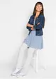 Lange shirt tuniek, korte mouw, bonprix