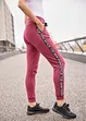 Sweatpants met tapes en statement print, bonprix