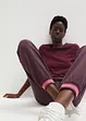 Sweatpants in een katoenmix (set van 2), bonprix