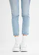 Slim fit jeans mid waist, cropped, bonprix