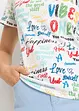 T-shirt in een zachte viscosemix, bonprix