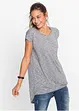Longshirt in een viscosemix, bonprix