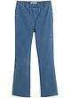 Meisjes jegging, flared, mid waist, bonprix