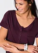 T-shirt in een viscosemix, bonprix