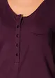 T-shirt in een viscosemix, bonprix