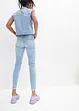 Super skinny 7/8 jeans destroyed, bonprix