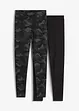 Legging (set van 2), bonprix