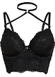 Longline bh met beugels en choker, BODYFLIRT