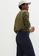 Wide leg jeans, high waist, met comfortband, bonprix