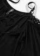 Schouderloze blouse van vloeiende viscose, bonprix