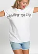 Oversized shirt van puur katoen, bonprix