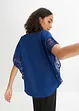 Blouse met kanten details, bonprix