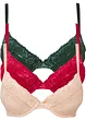Push up bh met beugels (set van 3), bonprix