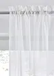 Transparante gordijnen (2 stuks) effen, bonprix