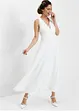 Maxi jurk met pailletten en borduursel, bonprix