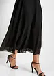 Maxi jurk met pailletten en borduursel, bonprix