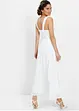 Maxi jurk met pailletten en borduursel, bonprix