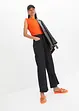 7/8 broek met comfortband van puur katoen, bonprix