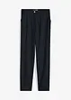 Cropped high waist broek in een linnen-viscosemix, bonprix