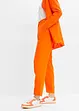Cropped high waist broek in een linnen-viscosemix, bonprix