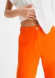 Cropped high waist broek in een linnen-viscosemix, bonprix
