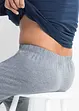 Pyjama met V-hals en lange mouwen, bonprix