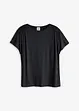 T-shirt met plooitjes, bonprix