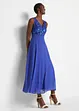 Maxi jurk met pailletten en borduursel, bonprix