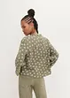 Oversized blouse van luchtige mousseline, bonprix