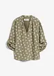 Oversized blouse van luchtige mousseline, bonprix