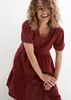 Oversized katoenen jurk van mousseline, bonprix