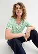 Jersey shirt in een linnen-viscosemix, bonprix