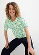 Jersey shirt in een linnen-viscosemix, bonprix