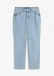 Cropped mid waist jeans, straight, bonprix