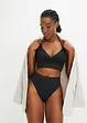High waist string van glanzend materiaal (set van 2), bonprix