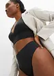 High waist string van glanzend materiaal (set van 2), bonprix
