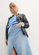 Stretch spijkerrok, midi lengte, John Baner JEANSWEAR