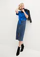 Vleermuisshirt met broderie anglaise, bonprix
